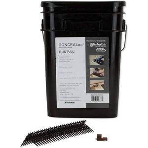 Timbertech Azek CONCEALoc Hidden Fastener Gun Pail with Screws 500sf