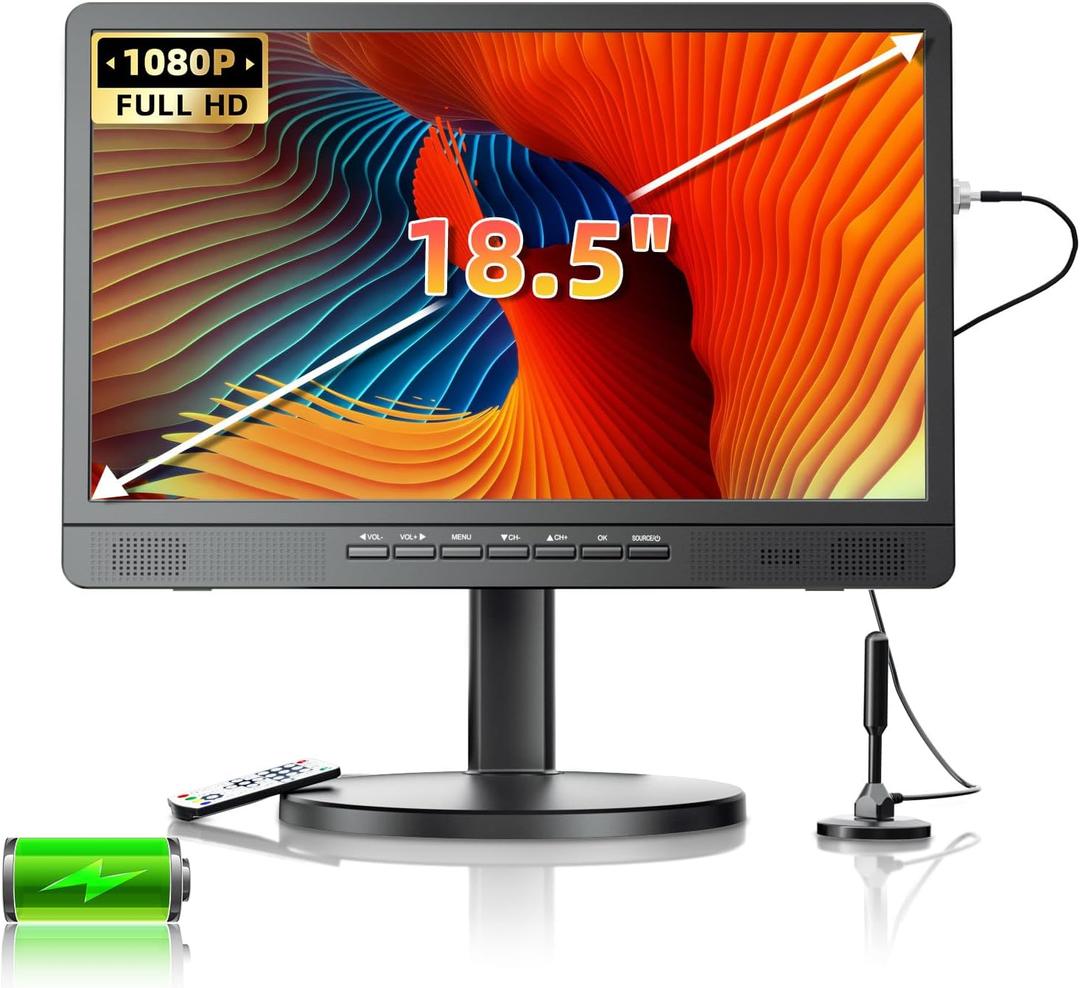 Desobry 18.5 Inch Portable TV