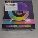 Aeehuck Mini Wireless Speaker with Atmosphere Light, Wireless Charging, Alarm Clock and Bedside Lamp (White)