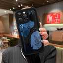 MOWIME Compatible with iPhone 13 Pro Case with Card Holder, Floral Flower Shockproof Soft TPU Protective Cover Women Girls, Anti Scratch Wallet Case for iPhone 13 Pro 6.1 Inch, Black