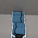 Henkelion 1 Pair 6 Lbs Adjustable Ankle Weights For Women Men Kids, Strength Training Wrist Weights Ankle Weights Set For Gym, Fitness Workout, Running, Lifting Exercise Leg Weights - each 3 Lbs Blue