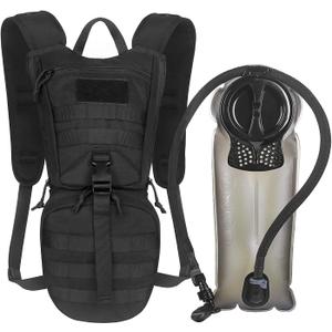 Unigear Tactical Hydration Packs Backpack 1050D with 3L Water Bladder, Thermal Insulation Pack Keeps Liquid Cool up to 4 Hours for Hiking, Cycling, Hunting and Climbing