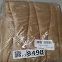 Buganda Memory Foam Bathroom Rug Mat 59x17, Extra Soft and Absorbent Bath Mats, Non-Slip and Machine Washable Bath Rugs for Bathroom Floor,Tub and Shower, Camel