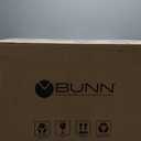 BUNN VP17-3, 12-Cup Low Profile Pourover Commercial Coffee Maker, 3 Lower Warmers, 13300.0003,Silver
