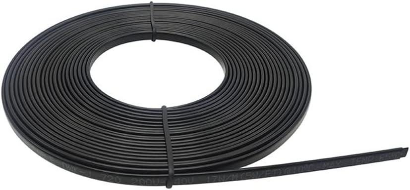 DC 12V~14V Heat Cable Car Truck Use Water Pipe Heater For RV Anti-Freeze Self-regulating Pipe Heat Cable (16ft)