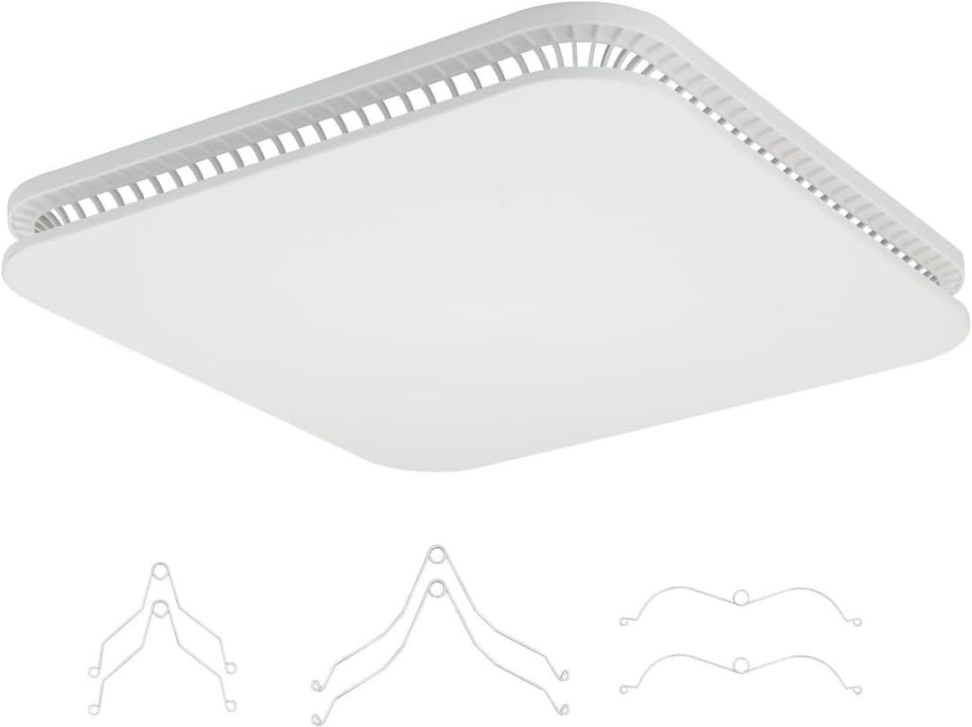 Thaekuns FG701S Universal Bathroom Exhaust Grille Cover for Broan-NuTone