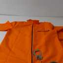 PGOND Men Inmate Costume Adult Orange Jumpsuit M