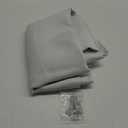 NICETOWN White Velvet Curtains 63 inches for Bedroom, Sound Reducing Heavy-Duty Solid Rod Pocket & Back Tab Drapes/Panels for Living Room (2 Panels, 52 inches Wide Each Panel)