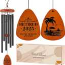 Retirement Gift for Woman Men Coworker Teacher Nurses Friends Mom Dad Grandma Grandpa Retirees, Coworkers Farewell Going Away Gift, 32" Wind Chimes Retirement Decorations