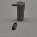 simplehuman 9 oz. Touch-Free Rechargeable Sensor Liquid Soap Pump Dispenser, Brushed Stainless Steel