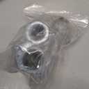 3/4 inch Air Hose 50FT Include 2 Pcs Chicago Connectors, Industrial Compressor Air Hose 100% Rubber, 300 PSI, 50F to 190F Degrees High Strength Polyester Braided Replacement Air Line Kit