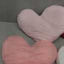 Suzile 4 Pcs Heart Pillows Valentines Day Heart Shape Pillows Cushion Plush Love Pillow Valentine Decorative Heart Throw Pillow for Friends Living Room Dining Office Sofa Chairs, 14