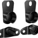 Tailgate Hinge Kit - Compatible with 1992-2000 Chevrolet Chevy GMC C1500, C2500, C3500, C3500HD, K1500, K2500, K3500  Upgraded Metal, Black, OEM 15521579, 15603558, 15691087, 15691088