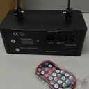 Proffessional DJ Lights for Party, 21 Lens RGB UV Disco Strobe Stage Lighting Indoor Support DMX 512 Sound Activated with Remote Control Club Light for Home Parties Birthday,Christmas