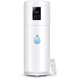 Humidifiers for Large Room Home Bedroom 2000 sq.ft. 17L/4.5Gal Large Humidifier with Extension Tube & 4 Speed Mist,Top Fill Wholehouse Humidifier with 360Nozzle for Plant Office Commercial Greenhouse