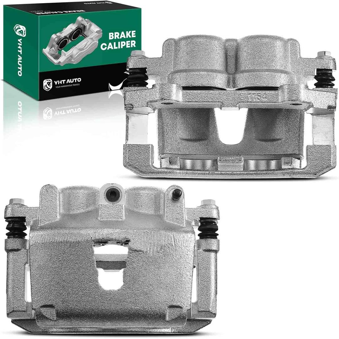 Set of 2 Front Brake Caliper Assembly Replacement for Jeep Grand Cheroke 2005-2010 Commander 2006-2010