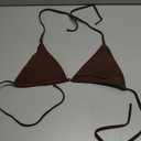 Women 3 Piece Bikini Set Sexy Swimsuits Triangle Halter Beach Skirt Bathing Suits Sarongs(Leopard, Medium)