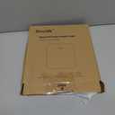 Ovutek Bathroom Scale for Body Weight, Highly Accurate Digital Weighing Machine for People, Upgraded Batteries Included, Compact Size, LED Display, Physician Scale with Sturdy Tempered Glass, 400lb (Black)