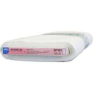 Pellon SF101 Shape-Flex Cotton Woven Fusible Interfacing 20" x 10 yards Bolt White