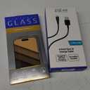 Zgear 4 Foot Sync & Charge Cable For Micro Usb And Glass For 16 Pro