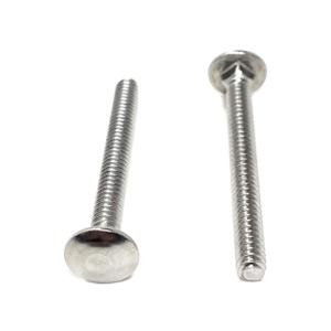 10-24x1-3/4 Carriage Bolts Stainless Steel 18-8 (25 Pieces)