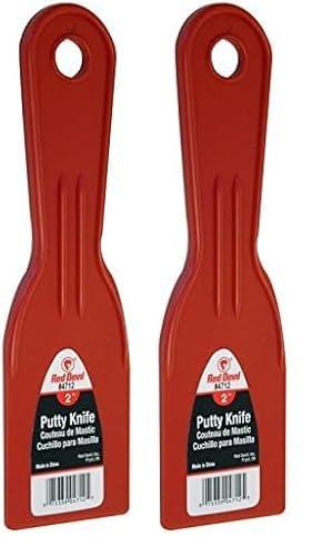 Red Devil 4712 Putty Knife, 2" (Pack of 4)