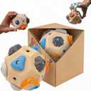 Handcrafted Boulder Block - Build Strength and Precision, Climbing Training Ball with 3D Rock Holds for Indoor and Outdoor Training, Put the Climbing Gym in Your Pocket!
