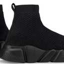 Santiro Walking Shoes for Men Lightweight High Top Sneakers Breathable Knit Athletic Running Shoes Fashion Gym Sports Shoes