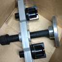 Hub Puller for Rear Axle Drive Axle Hub Puller Removal Tool Universal Rear Axle Wheel Bearing Puller Heavy Duty Hub Bearing Extractor for Trucks Semi-Trailers