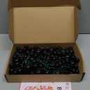 138 Pcs Black Balls Cake Topper Decorations Balloon Cupcake Toppers Foam Cake Topper Balls Decorations for Halloween Birthday Party Wedding Anniversary