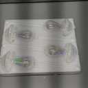 KiKiHeim Plant Watering Globes, Rainbow Self Watering Globes, Automatic Plant Waterer Devices, Clear Glass Water Bulbs for Indoor Plants, Set of 4 Mushrooms