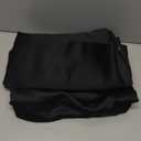 NICETOWN Blackout Draperies Window Curtain Panels, Autumn/Winter Thermal Insulated Solid Grommet Blackout Curtains/Drapes for Cafe (Set of 2, 42 inches by 50 inches, Black)