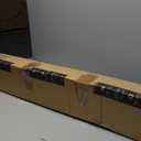 Auto Dynasty Pair of Roof Rack Black Powdercoated No car Brand