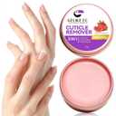 2 x Gelike EC Cuticle Remover Moisturizing Balm: Nail Cream Deep Nourishment for Dry Damaged Cuticles  Long Lasting Hydration  Strengthener and Growth Treatment  Nail Care for Home DIY, 20g