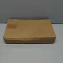 Meanplan 50 Pcs Christmas Car Diffuser Bottles Employee Appreciation Gift Bulk Hanging Air Freshener Empty Glass Perfume Oil Bottle with Xmas Stickers for Coworker Teacher Car Lover(Square, 10ml)