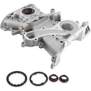 M374 135005M00A Timing Cover with Oil Pump 1.8L L4 for Nissan Sentra 2000 2001 2002 2003 2004 2005 2006 (Engine QG18DE DOHC) Replace # 135004M501 135004M50B 135005M000 635-208 635208 OP614
