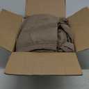 14Pcs Patio Cushion Covers Replacement Splashproof UV-Resistant Inelastic Covers with Zippers, Max Compatible 25.6x25.6x4inch Patio Cushion, for 7 Pcs Outdoor Patio Furniture Sets (Flax)