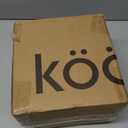 KooK Pasta Bowl, Salad Bowls, Bowls, Serving Bowls, Soup, Ceramic, Large Capacity, Microwave & Dishwasher Safe, Set of 4, 40 Oz, (White)