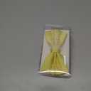 STACY ADAMS mens Satin Solid Bow TieBow Tie (One Size, Banana)