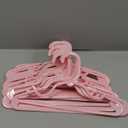 Pack of 50 Pink Baby Hangers Plastic Baby Nursery Closet Hangers Non-Slip Ultra-Thin Child Infant Coat Hanger for Newborn Toddler Clothes
