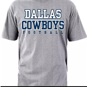 Dallas Team Cowboy Football Practice T-Shirt Shirt Shirt, Size Xl, Tee Dark Heather New