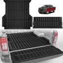 TripleAliners Truck Bed Mat & Tailgate Mat for 2024-2026 Ford Ranger (5FT) | for 2024-2026 Ford Ranger All Weather TPE Truck Bed Liner Tailgate Cover, Not Fit Drop in Bed Liner (5FT)