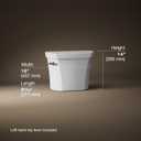 Kohler 44467-0 Highline Toilet tank, 1.28 gpf, White