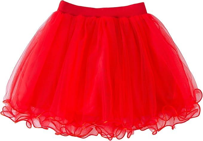 Jastore Girls Tutu Skirts Layered Tulle Princess Dresses for Toddler Girls Birthday Dance Party Supplies, Size 110