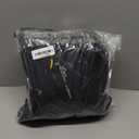 MAGCOMSEN Men's Winter Jacket Ski Snow Waterproof Fleece Coats Snowboard Warm Parka Raincoats with Hood 5 Pockets (Black), Small