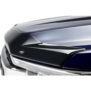 Auto Ventshade [AVS] Aeroskin Hood Protector | Fits 2021 - 2025 Ford F-150, (Excludes Tremor, Platinum, King Ranch) | Low Profile Deflector / Bug Shield - 1 pc., Smoke | 322196