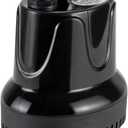 Hygger 660 GPH Submersible Aquarium Water Pump - Black Metal, Ideal for Fish Tank, Pond, Fountain & Hydroponic Systems