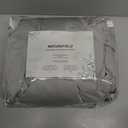 NATUREFIELD 100% Rayon Viscose Derived from Bamboo Sheets Set - Gray King Size 4 Piece- Hotel Luxury Silky-Smooth Feel,Cooling Breathable, for Hot Sleepers, 16" Deep Pocket, 240 Thread Count