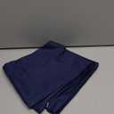 iMaylex Soft 100% Egyptian Cotton Zipper Pillow Case, Cozy and Lightweight Pillowcase, Set of 2, Navy Blue, Standard, 20" x 26"