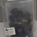 30Pcs Steam Cleaner Brush Head Attachments, M8 Steamer Mop Small Brushes Heads Replacement Accessories (Brass/Stainless Steel/Nylon Brushes)